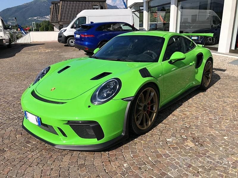Usata Porsche 911 GT3 RS 521 CV (383 kW) 2018 Verde metallizzato Coupé