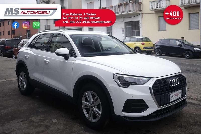 Bianco Usata 2019 Audi Q3 S-Line SUV | 21.900 € (Buon prezzo) - Immagine 1/4