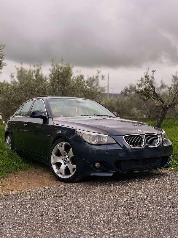 Usata BMW 525 177 CV (130 kW) 2006 Blu/azzurro Berlina