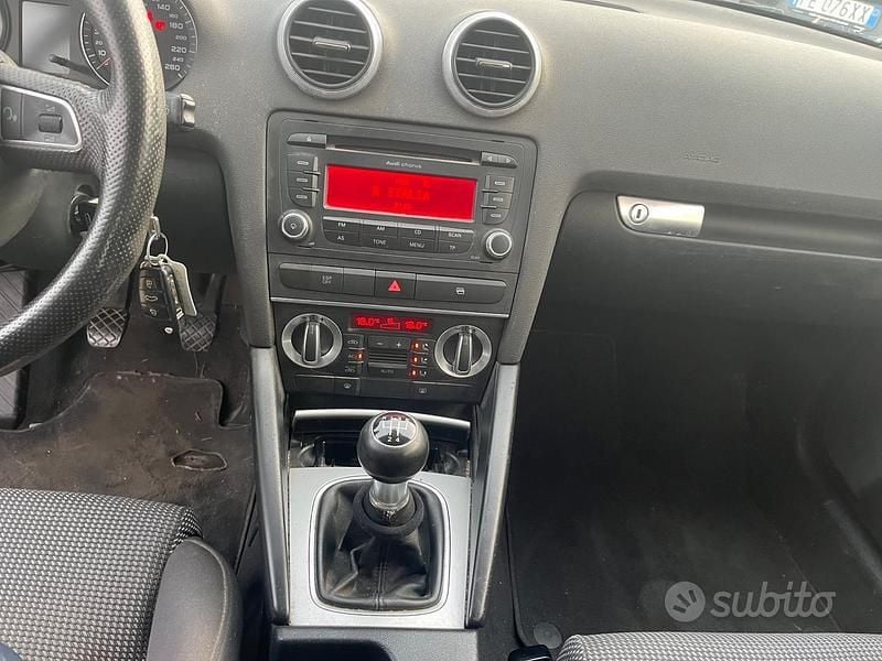 Usata Audi A3 Cabriolet 105 CV (77 kW) 2009 Bianco Cabrio