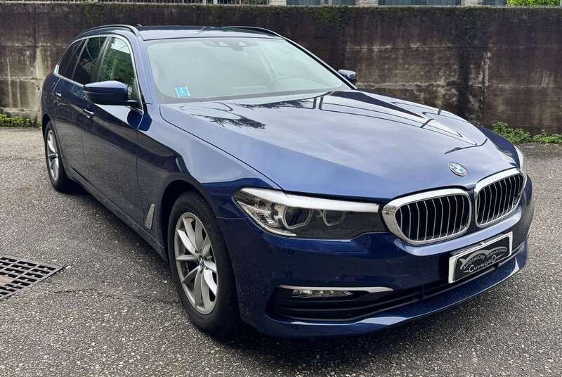 Usata BMW 520 190 CV (139 kW) 2018 Blu/azzurro Station wagon