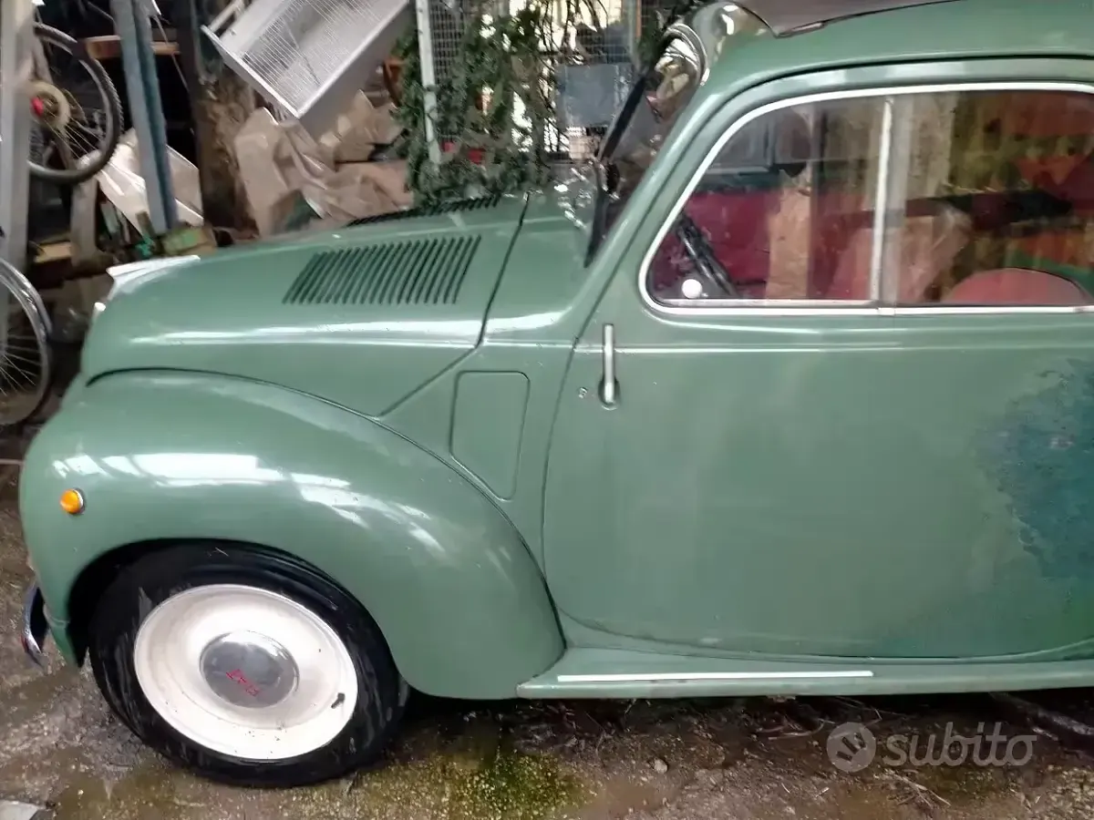 Usata Fiat 500C 1950 Verde