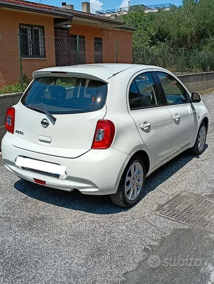 Usata Nissan Micra Acenta 80 CV (58 kW) 2016 Bianco Utilitaria