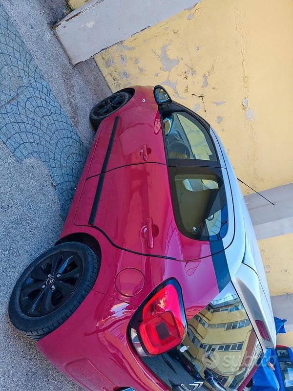 Usata Citroën C1 Shine 82 CV (60 kW) 2018 Rosso Utilitaria