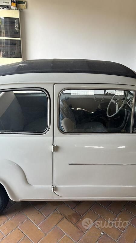 Usata Fiat 600 1960 Bianco Cabrio