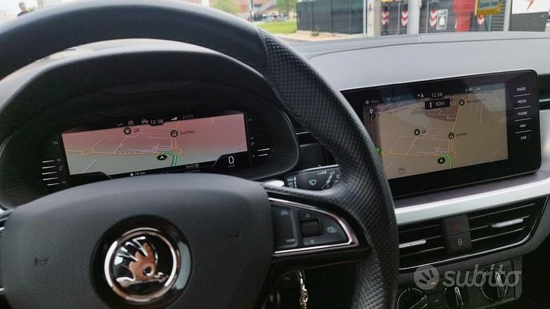 Usata Skoda Scala Sport 150 CV (110 kW) 2021 Blu Utilitaria