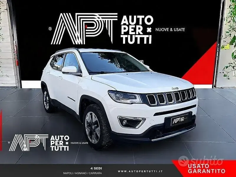 Usata Jeep Compass Limited 140 CV (102 kW) 2017 Bianco SUV