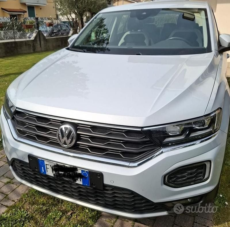 Usata VW T-Roc Advance 116 CV (85 kW) 2019 Bianco SUV