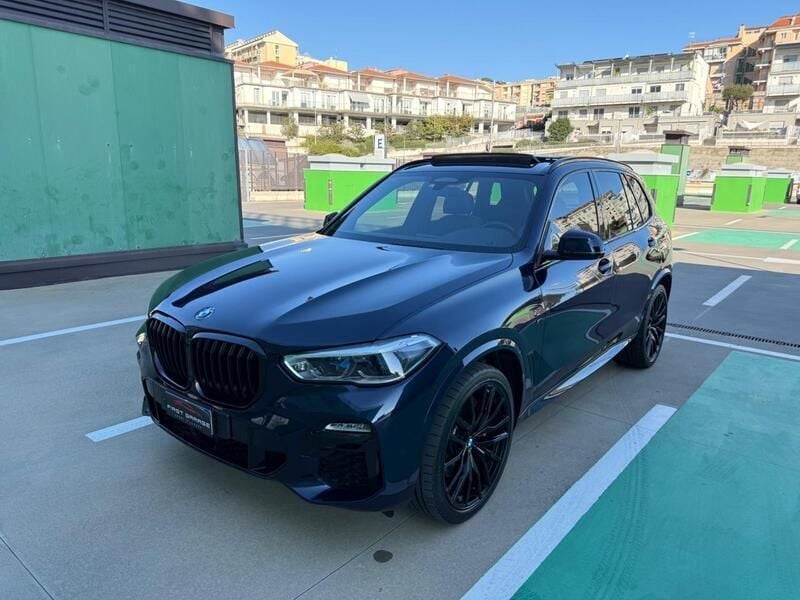 Usata BMW X5 M Sport 265 CV (194 kW) 2021 Blu SUV