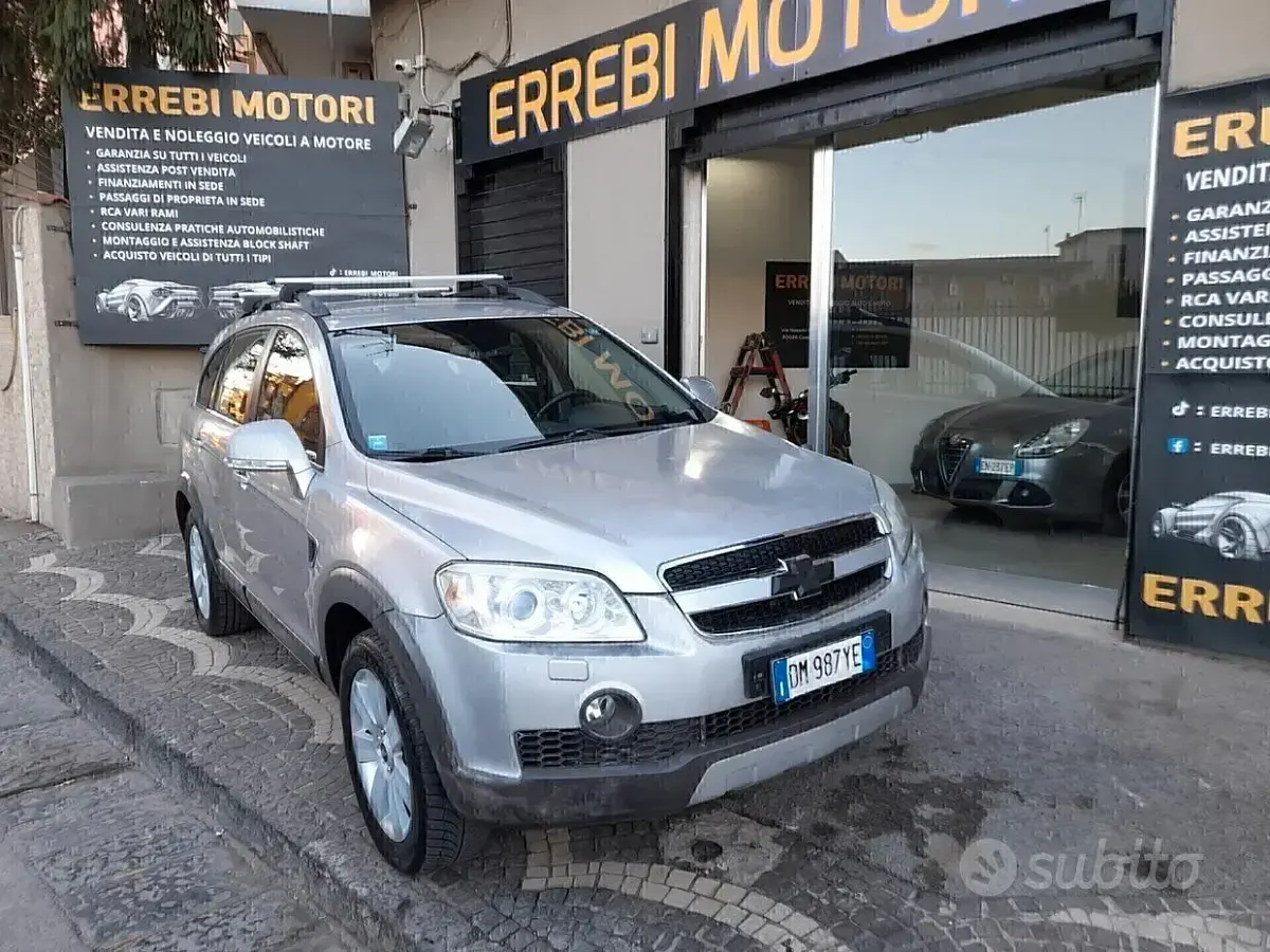 Usata Chevrolet Captiva 150 CV (110 kW) 2008 Grigio SUV