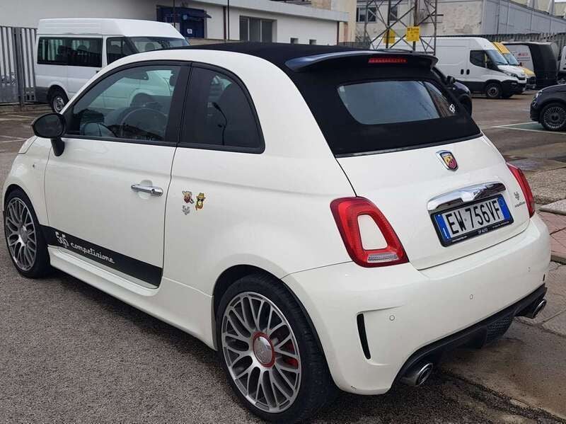Usata Abarth 595C Competizione 159 CV (116 kW) 2014 Bianco Cabrio