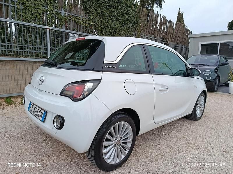 Usata Opel Adam 87 CV (63 kW) 2014 Bianco Utilitaria