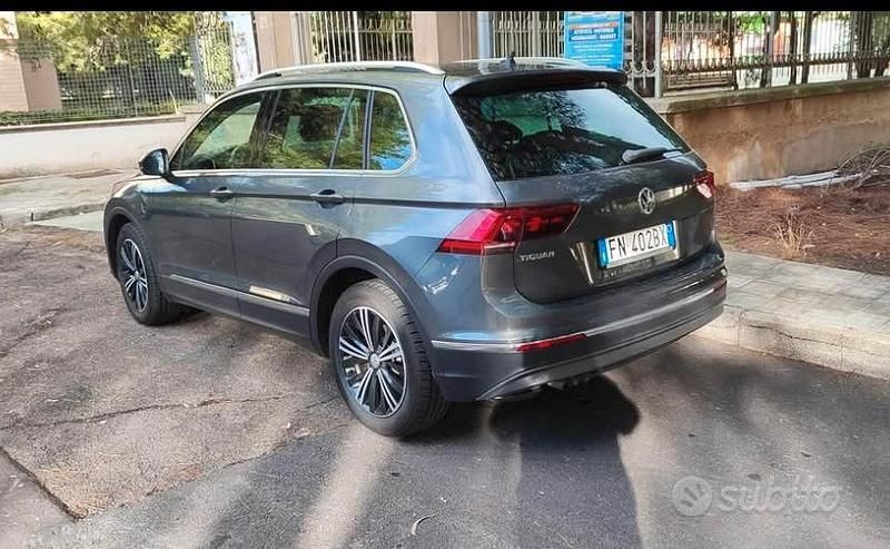 Usata VW Tiguan Advance 150 CV (110 kW) 2018 Grigio SUV