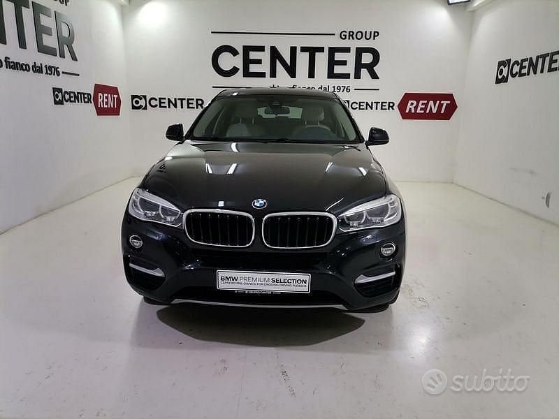 Usata BMW X6 Efficient Dynamics 258 CV (189 kW) 2015 Nero SUV