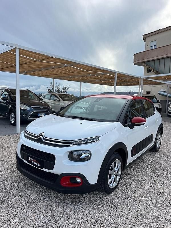 Bianco Usata 2017 Citroën C3 PureTech Tre volumi | 7499 € (Ottimo prezzo) - Immagine 1/4