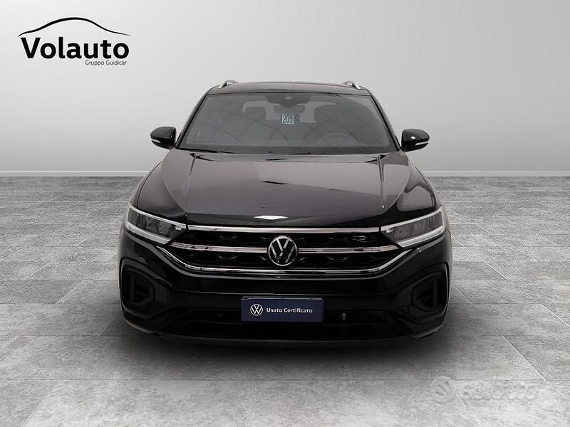 Usata VW T-Roc R-line 150 CV (110 kW) 2023 Nero SUV
