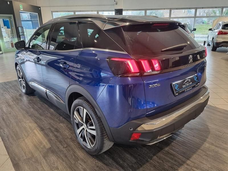 Usata Peugeot 3008 GT-line 120 CV (88 kW) 2017 Blu SUV