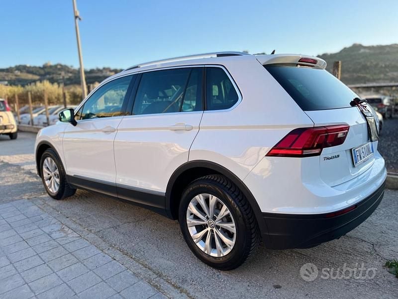 Usata VW Tiguan Business 116 CV (85 kW) 2019 Bianco SUV