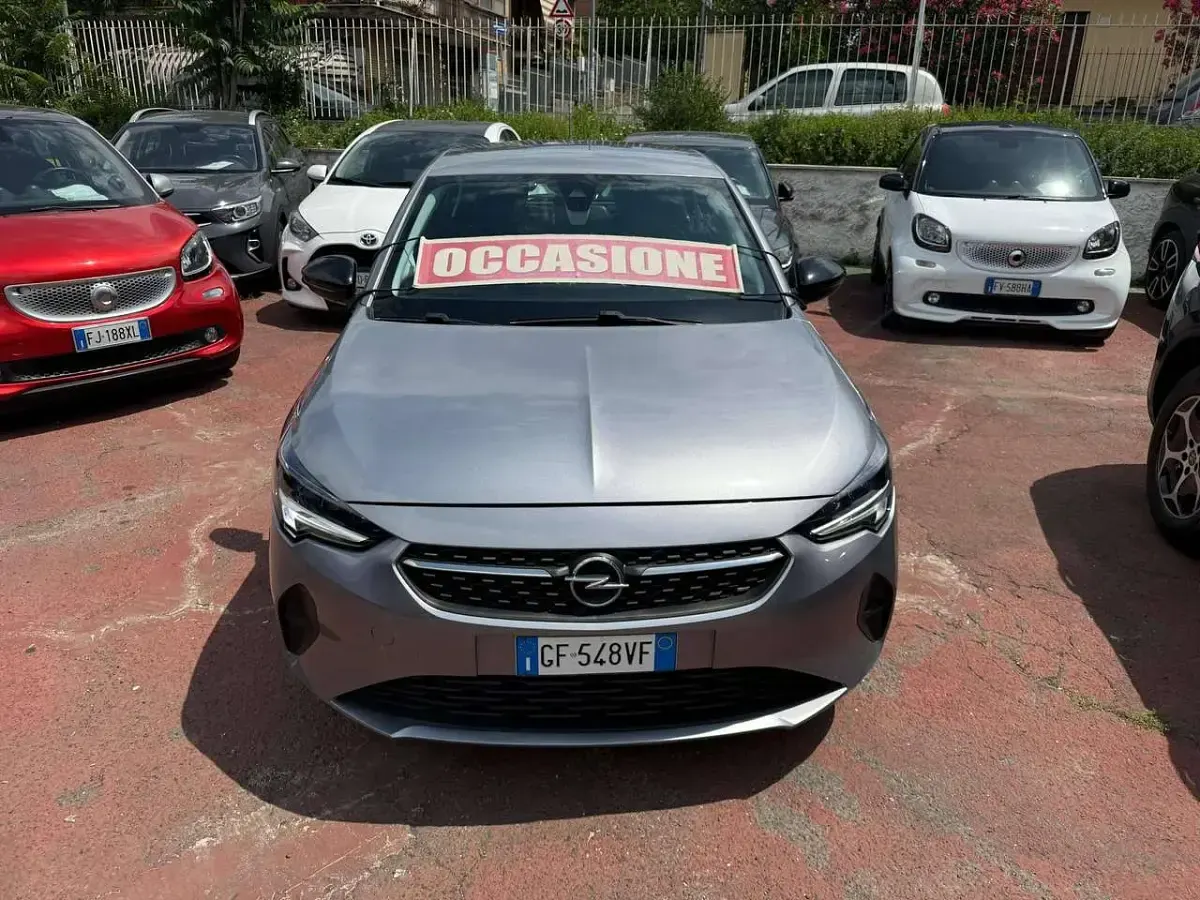 Usata Opel Corsa 101 CV (74 kW) 2021 Argento Utilitaria