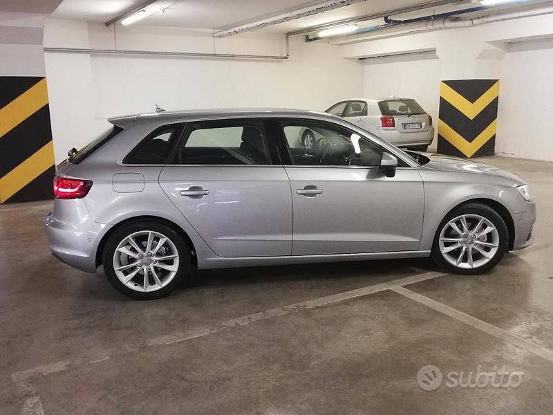 Usata Audi A3 102 CV (75 kW) 2016 Grigio Berlina