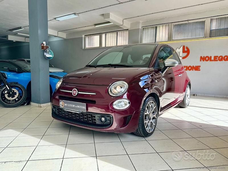 Usata Fiat 500 Rockstar 69 CV (50 kW) 2020 Rosso Utilitaria