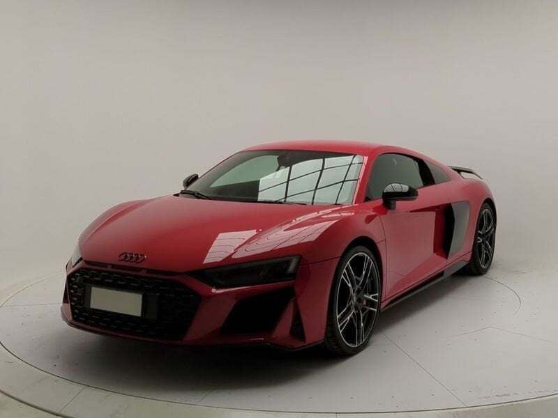 Usata Audi R8 Coupé Performance 620 CV (456 kW) 2021 Rosso Coupé