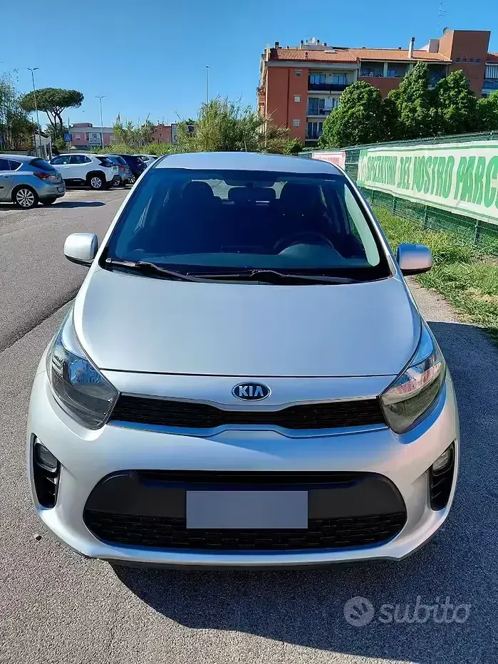 Gebraucht Kia Picanto Active 67 PS (49 kW) 2018 Grau Kleinwagen