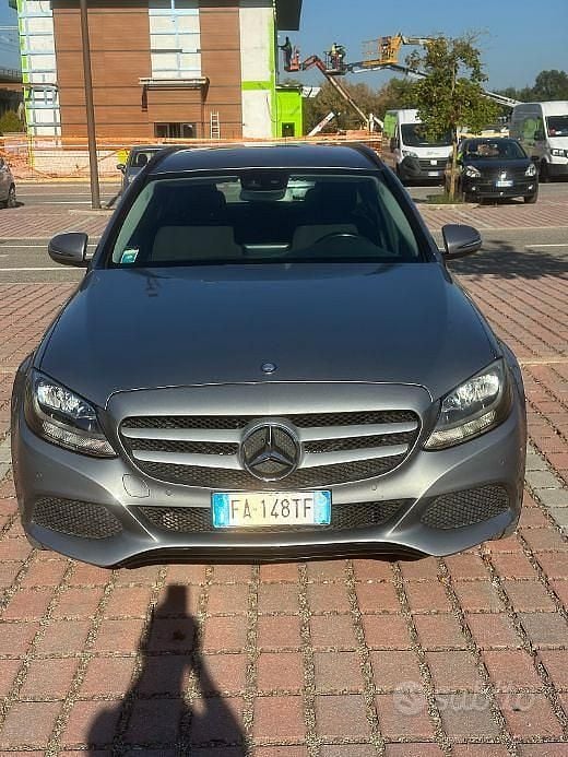Grigio Usata 2015 Mercedes C220 Station wagon | 9000 € (Super prezzo) - Immagine 1/4