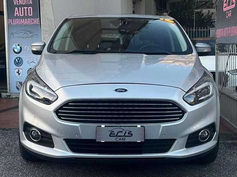 Usata Ford S-MAX Titanium 150 CV (110 kW) 2017 Grigio Monovolume