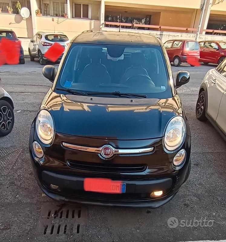 Usata Fiat 500L Living 85 CV (62 kW) 2014 Nero Monovolume