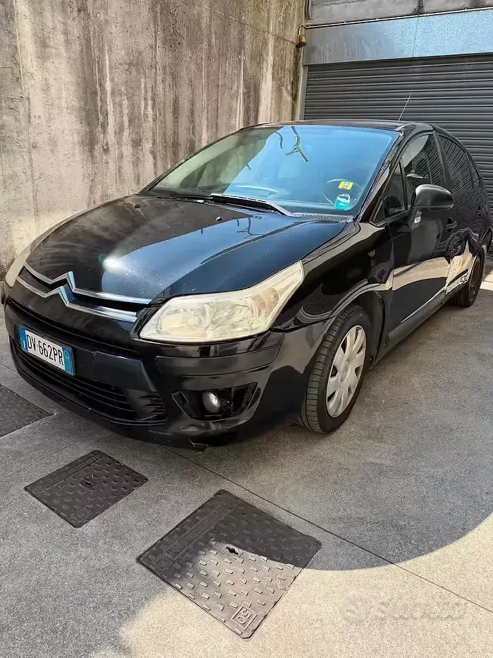 Usata Citroën C4 90 CV (66 kW) 2009 Nero Utilitaria