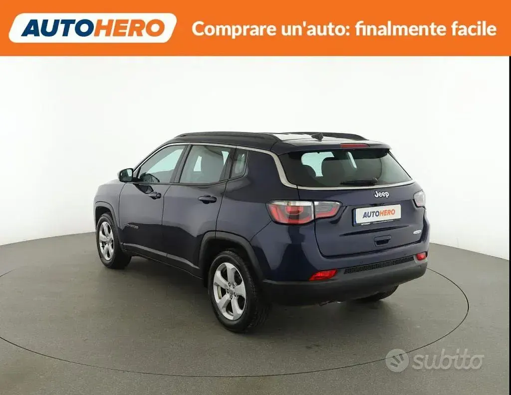 Usata Jeep Compass 120 CV (88 kW) 2018 Bluazzurro SUV