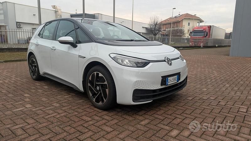 Usata VW ID.3 44 kW (61 CV) 2021 Bianco Utilitaria