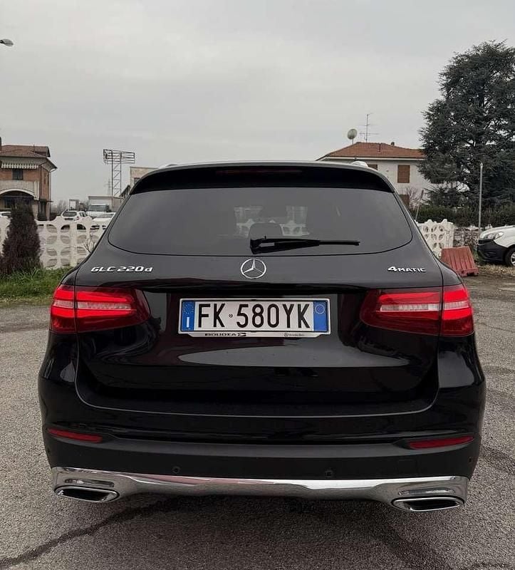 Usata Mercedes GLC220 AMG 170 CV (125 kW) 2017 Nero SUV