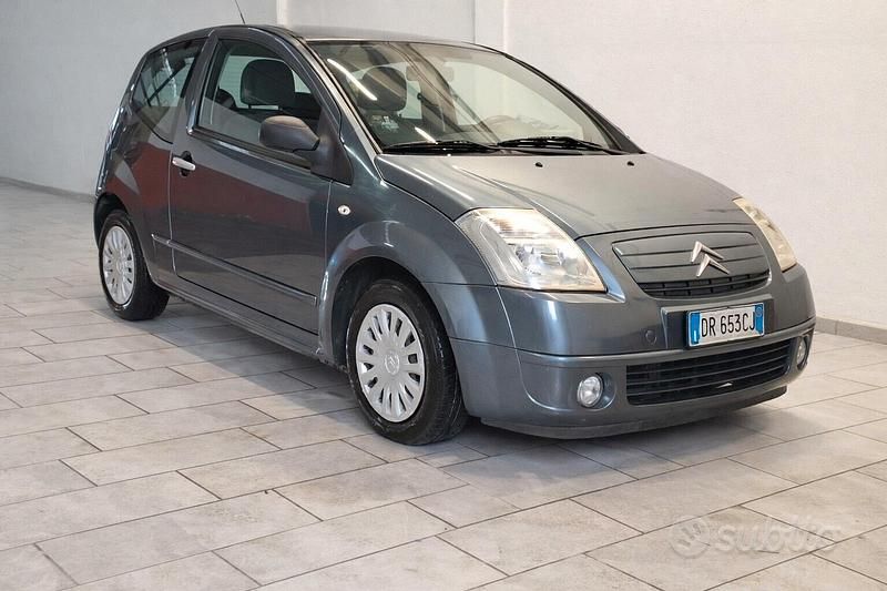 Usata Citroën C2 VTR Sport 60 CV (44 kW) 2008 Grigio Utilitaria