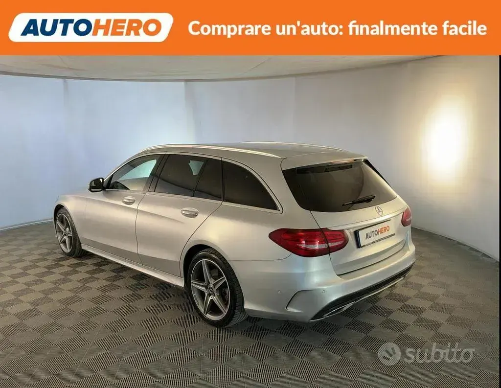 Usata Mercedes C220 Premium 170 CV (125 kW) 2018 Grigio Station wagon