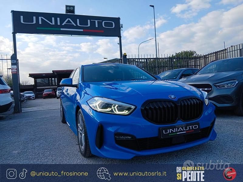 Usata BMW 118 M Sport 150 CV (110 kW) 2020 Blu Utilitaria