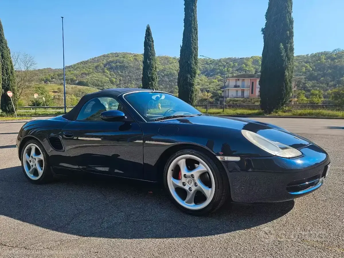 Usata Porsche Boxster 204 CV (150 kW) 1998 Bluazzurro Cabrio