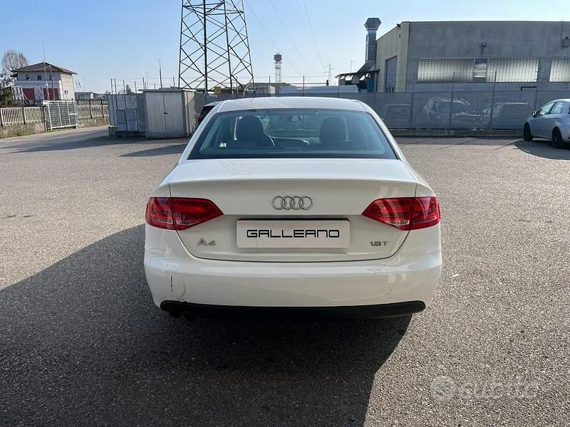Usata Audi A4 160 CV (117 kW) 2008 Bianco Berlina
