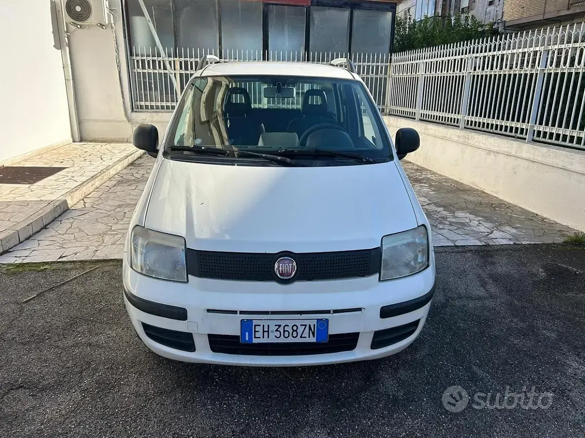 Usata Fiat Panda 75 CV (55 kW) 2011 Bianco Utilitaria
