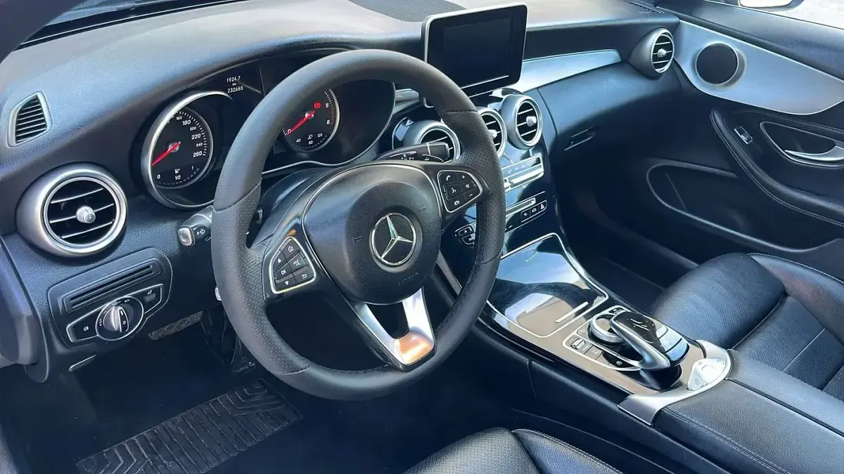Usata Mercedes C220 Premium Plus 194 CV (142 kW) 2018 Grigio Cabrio
