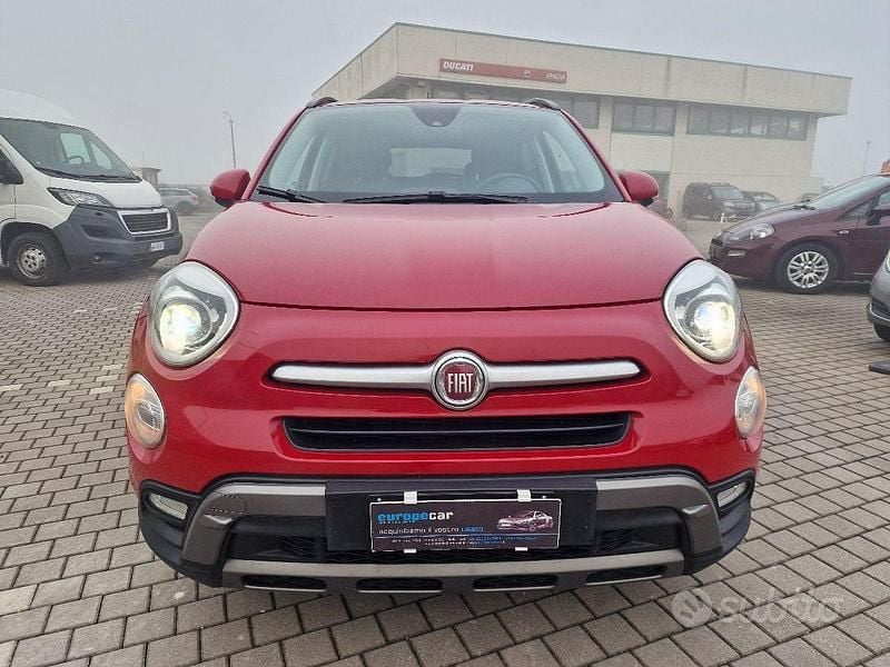 Usata Fiat 500X Cross Plus 140 CV (102 kW) 2015 Rosso SUV