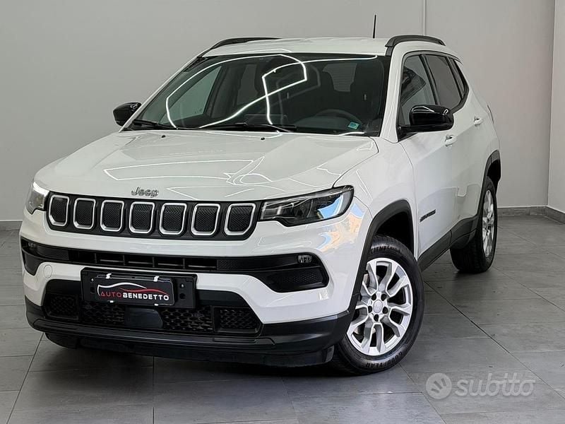 Bianco Usata 2021 Jeep Compass Limited SUV | 17.900 € (Ottimo prezzo) - Immagine 1/4