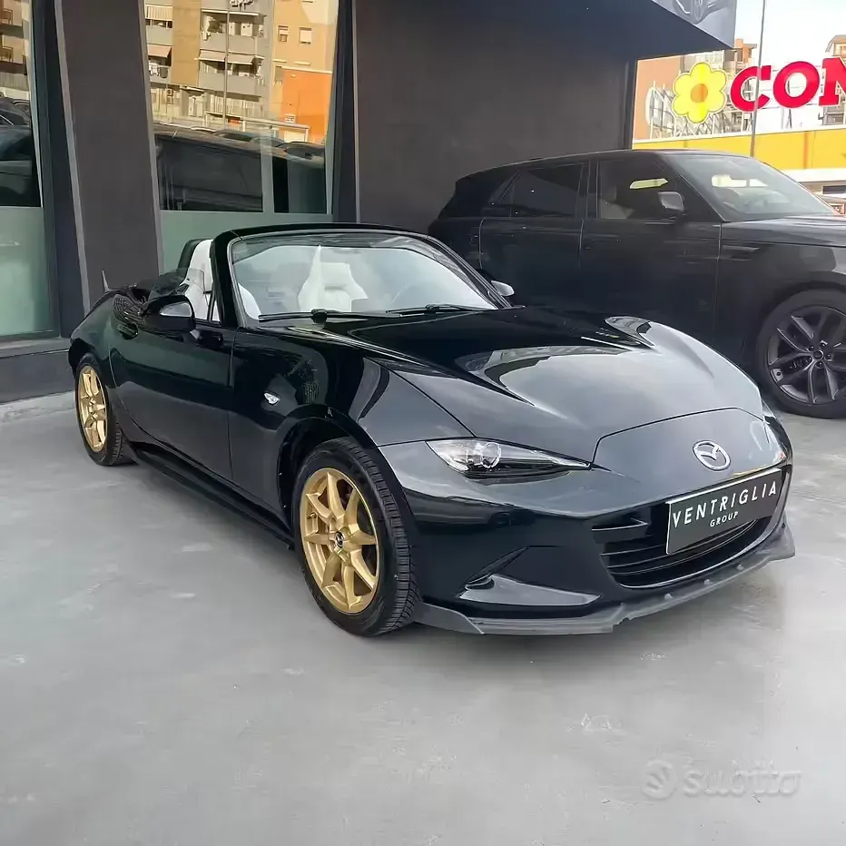 Usata Mazda MX5 Exceed 132 CV (97 kW) 2021 Nero Cabrio
