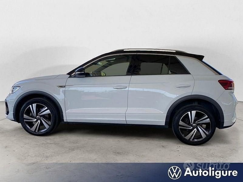 Usata VW T-Roc R-line 110 CV (80 kW) 2023 Bianco SUV