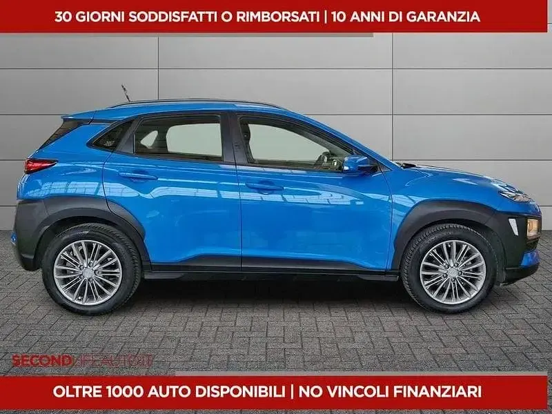Usata Hyundai Kona Comfort 120 CV (88 kW) 2018 Blu SUV