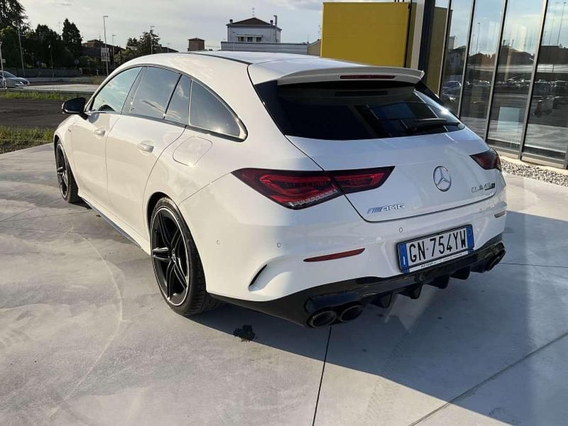 Usata Mercedes CLA45 AMG Shooting Brake Premium 421 CV (309 kW) 2022 Bianco polare Station wagon