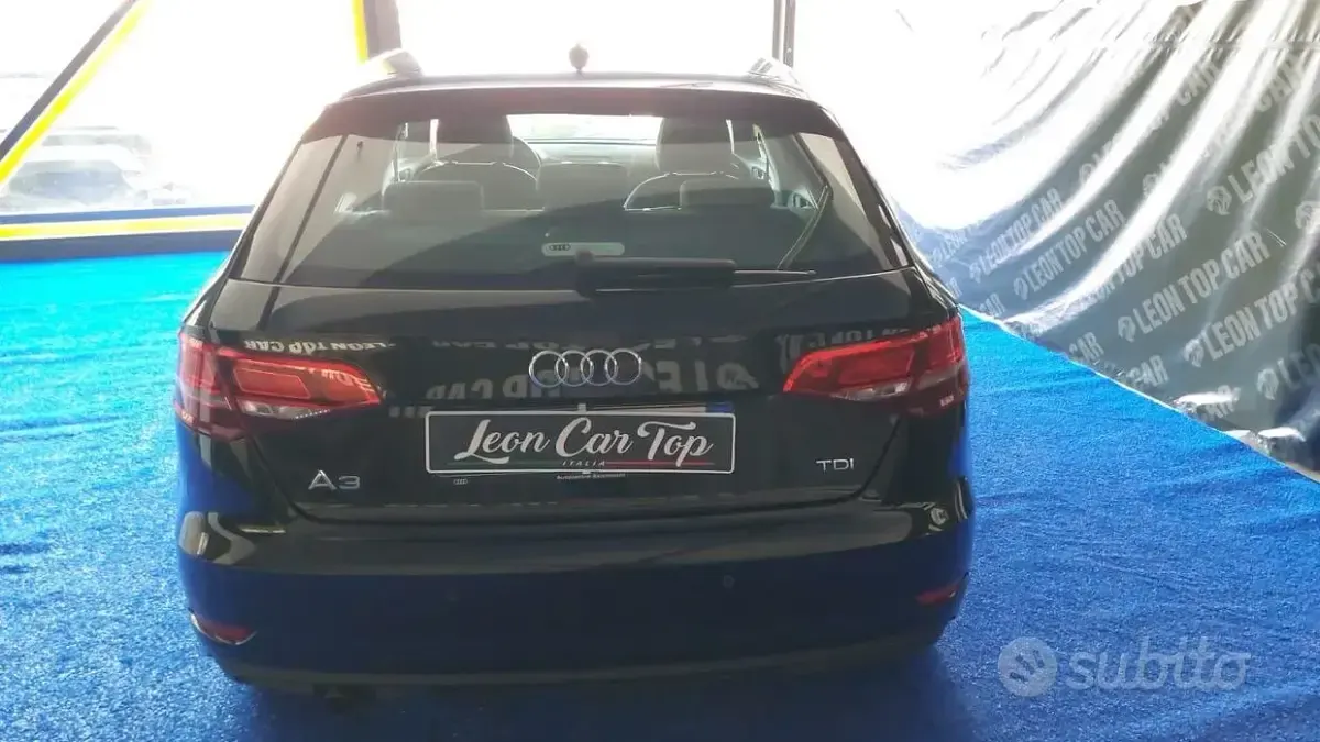 Usata Audi A3 Sport 116 CV (85 kW) 2017 Nero Berlina
