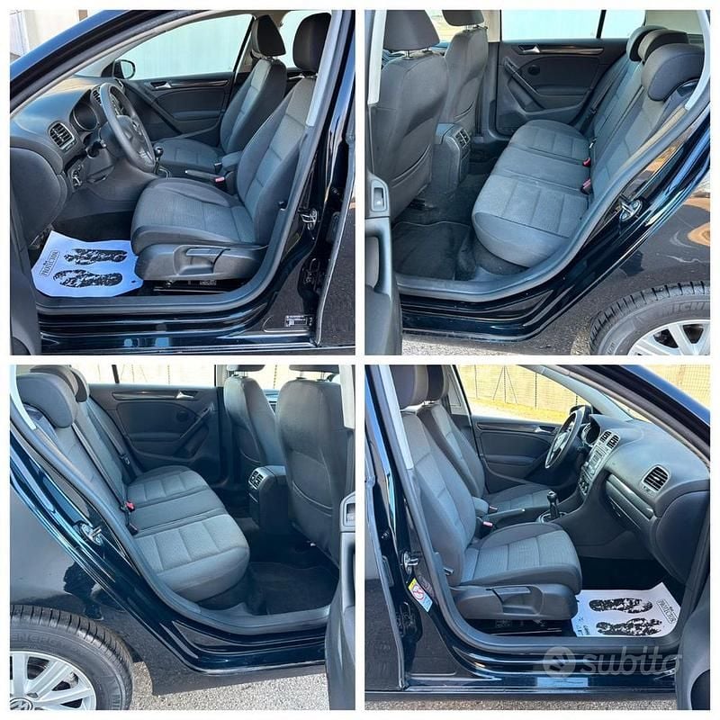 Usata VW Golf VII Comfortline 105 CV (77 kW) 2012 Nero Berlina