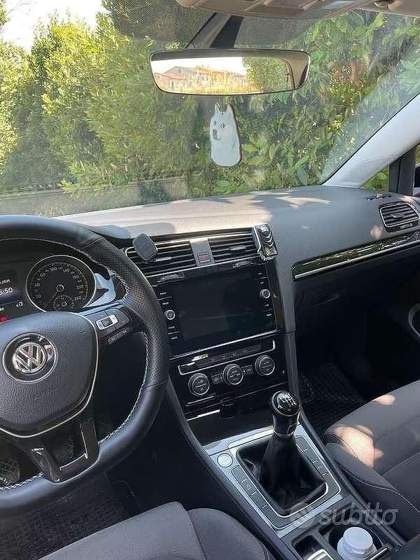 Usata VW Golf VII Executive 110 CV (80 kW) 2018 Nero Berlina